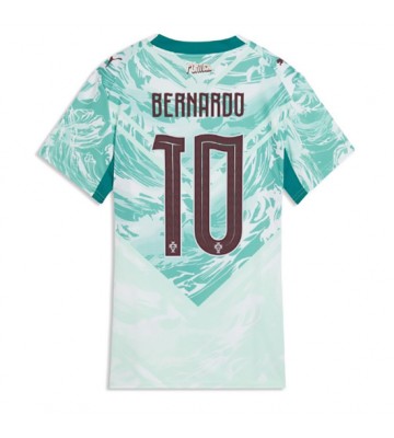 Portugal Bernardo Silva #10 Udebanetrøje Dame VM 2026 Kortærmet